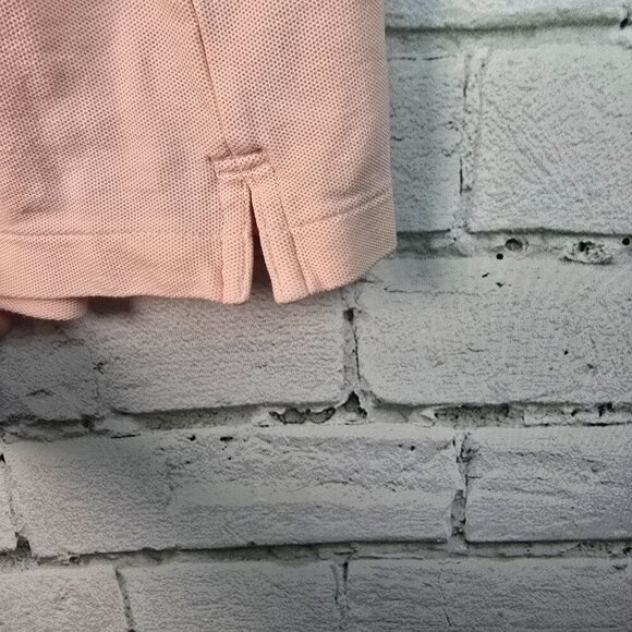 PATAGONIA MENS POLO SHIRT SHORT SLEEVE ORGANIC COTTON PINK SIZE MED - Picture 7 of 7